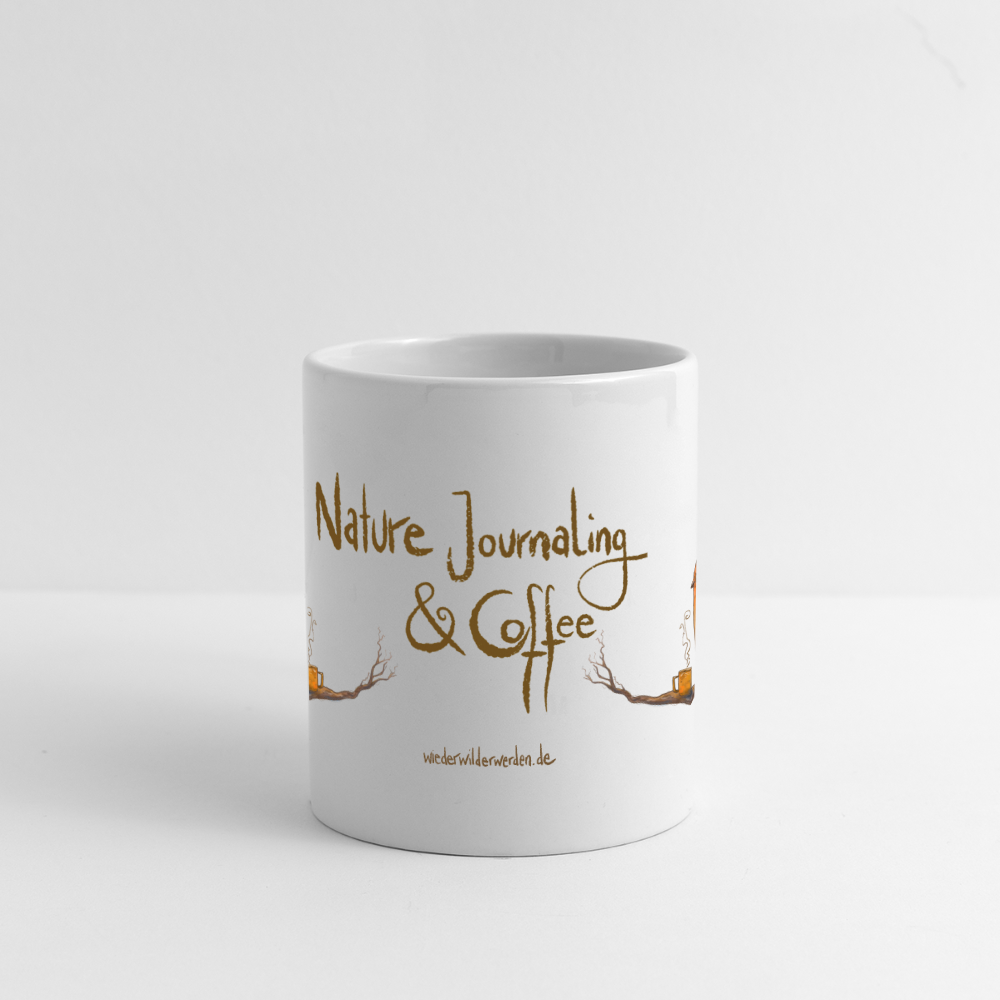 Nature Journaling & Coffee (Keramik-Tasse) - white