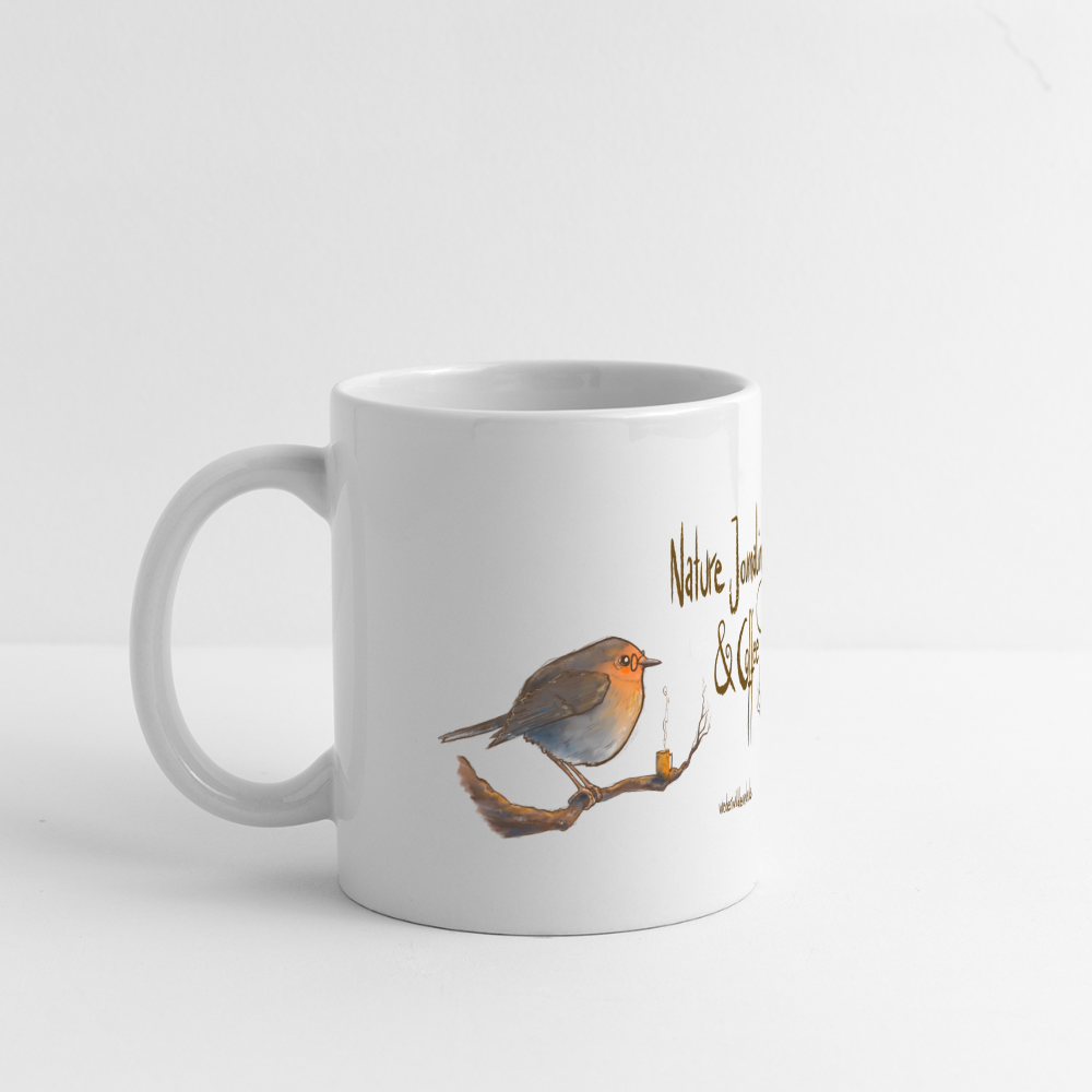 Nature Journaling & Coffee (Keramik-Tasse) - white