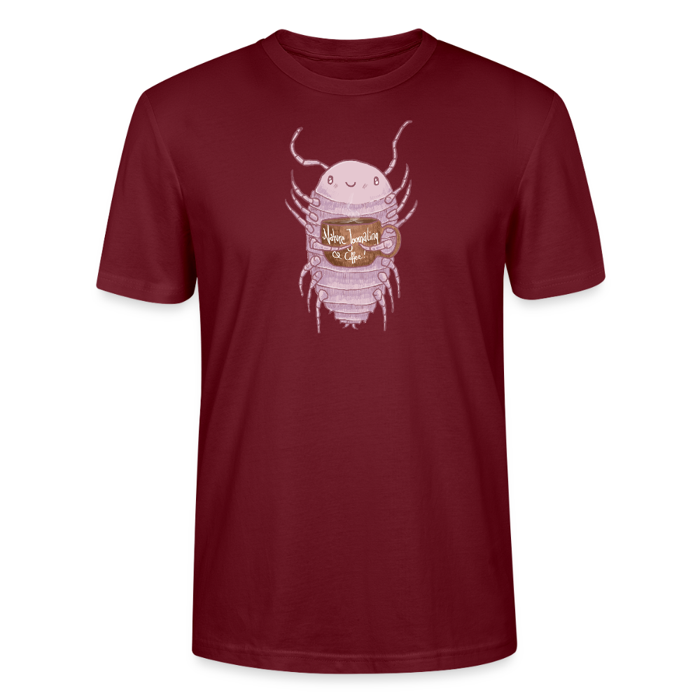 Kaffee-Assel Shirt (Bio & Fair) - burgundy