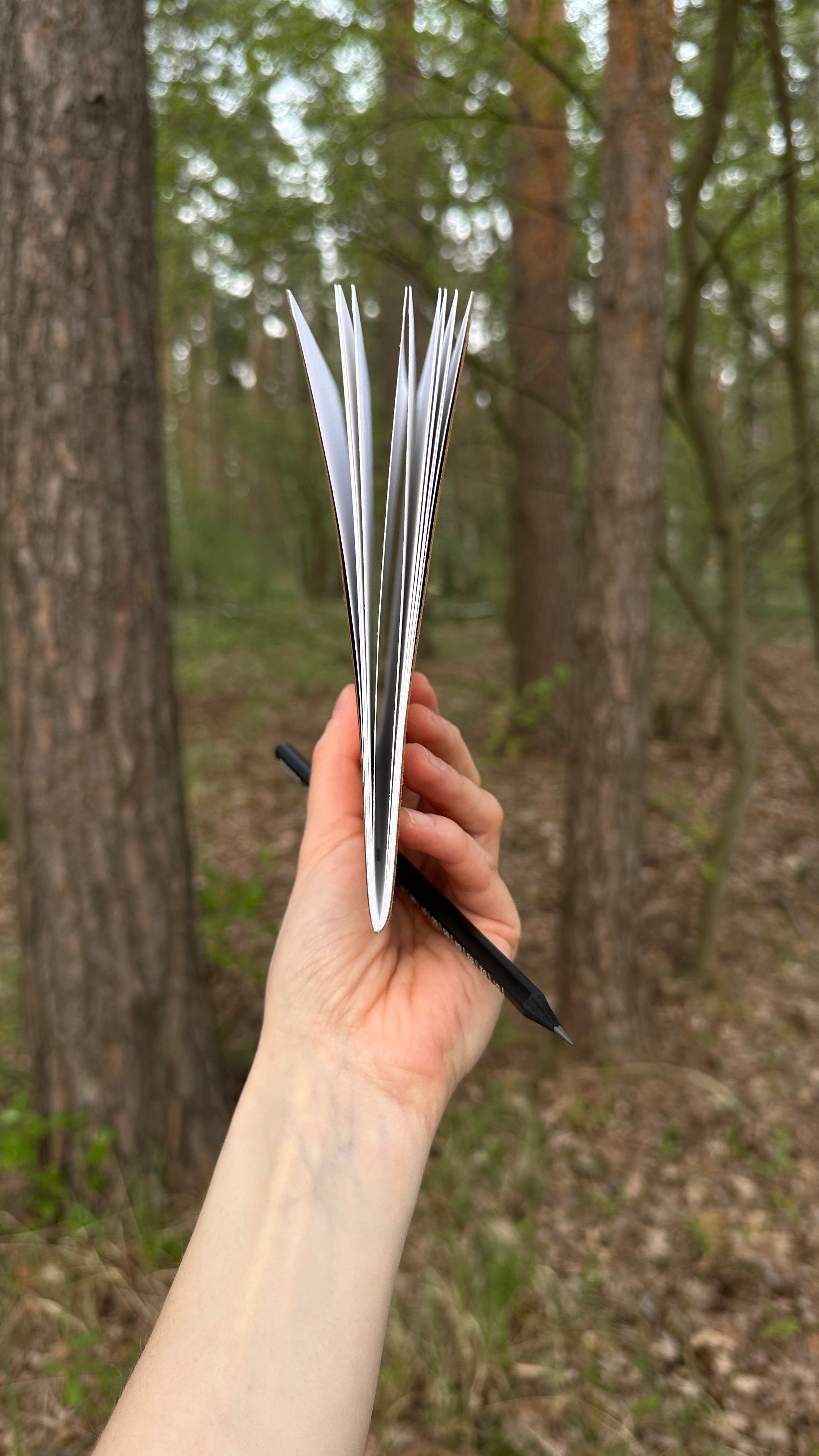 Nature Journaling Skizzenheft