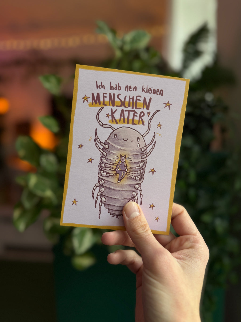Schulp & Menschenkater (2 Postkarten)