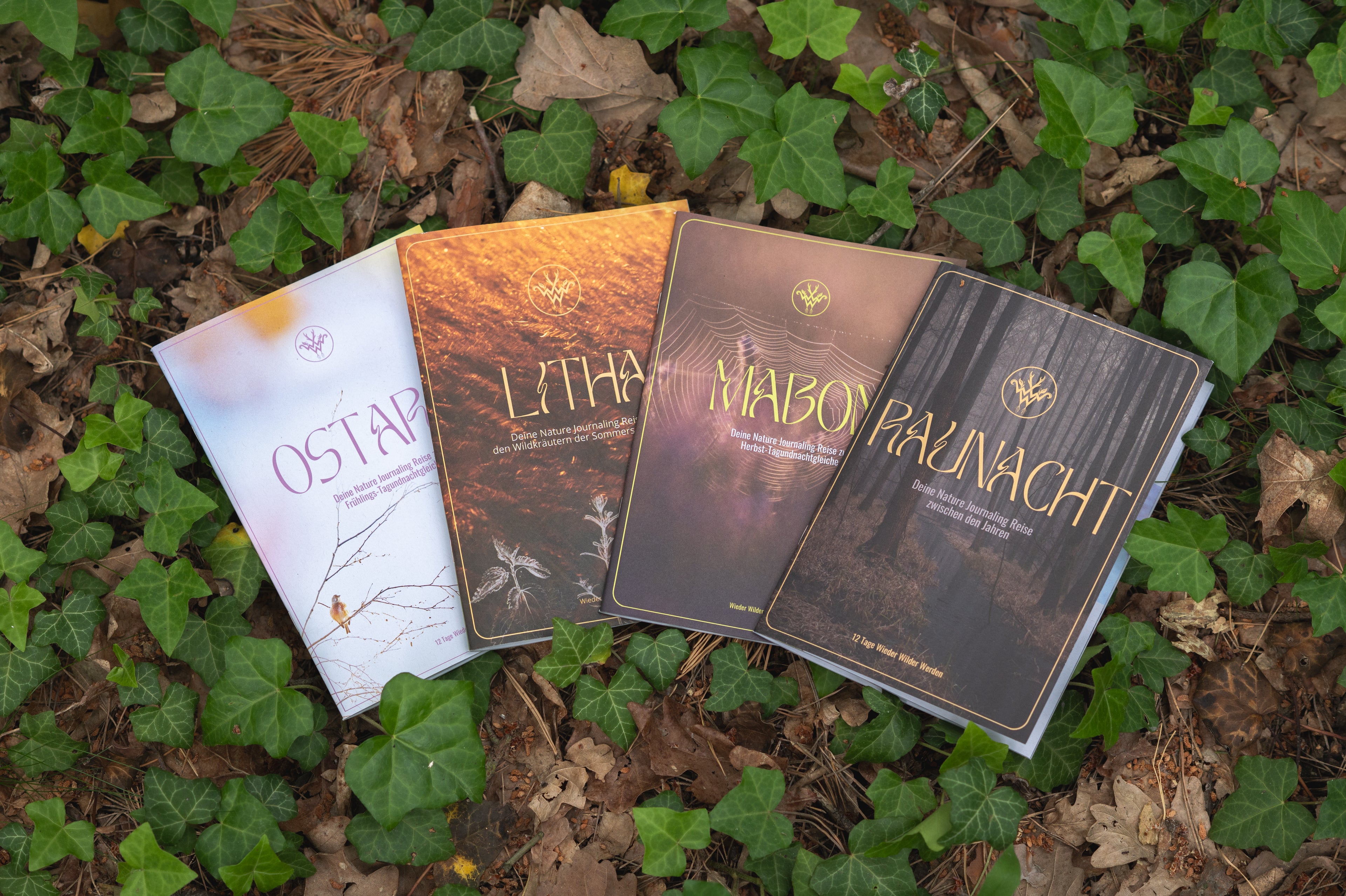 Jahreskreis-Bündel: Ostara+Litha+Mabon+Raunacht