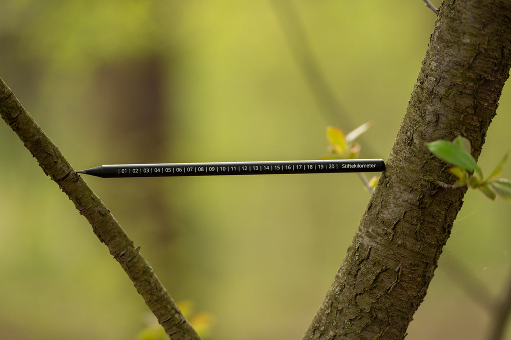 "Stiftekilometer" Nature Journaling Bleistift (sechseckig)